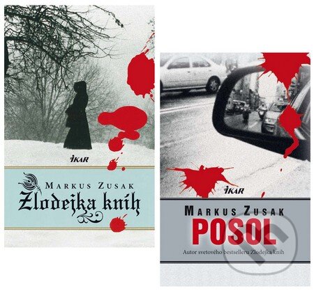 Kniha: Zlodejka kníh + Posol (kolekcia) (Markus Zusak)