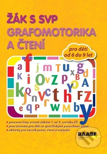 Kniha: Žák s SVP Grafomotorika a čtení (Raabe CZ)