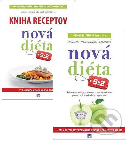 Kniha: Nová diéta 5:2 (kolekcia 2 kníh) (Michael Mosley a Mimi Spencerová)