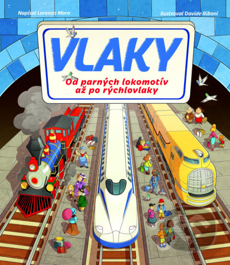 Kniha: Vlaky (Lorenzo Moro)