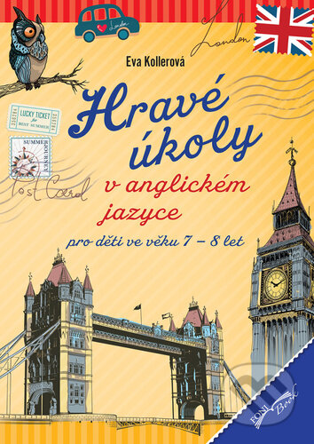 Kniha: Hravé úkoly v anglickém jazyce pro děti ve věku 7-8 let (Foni book)