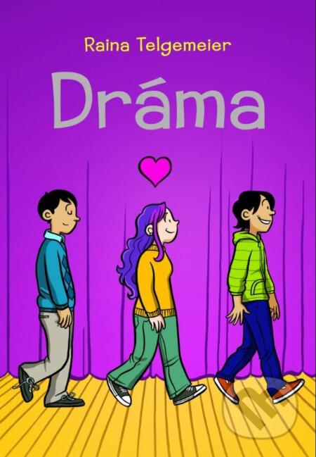 Kniha: Dráma (Raina Telgemeier)