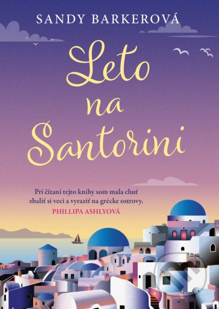 Kniha: Leto na Santorini (Sandy Barker)