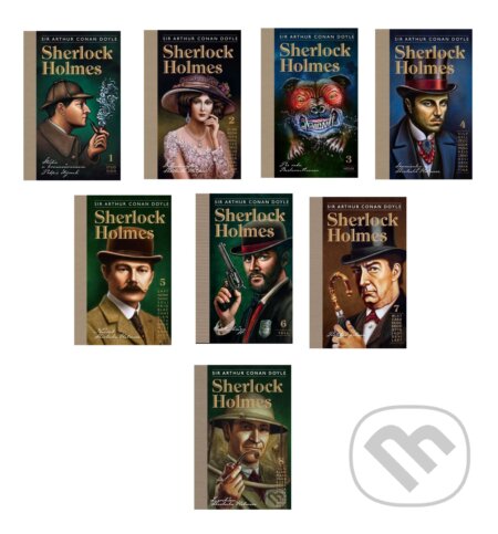 Kniha: Kolekcia titulov Sherlock Holmes 1-8 (Arthur Conan Doyle)