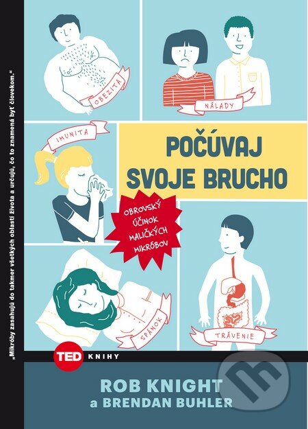 Kniha: Počúvaj svoje brucho (Rob Knight)