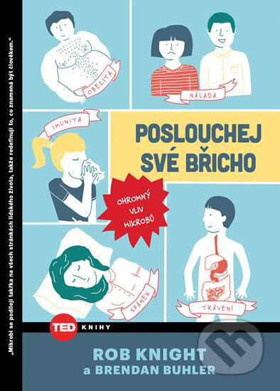 Kniha: Poslouchej své břicho (Rob Knight)