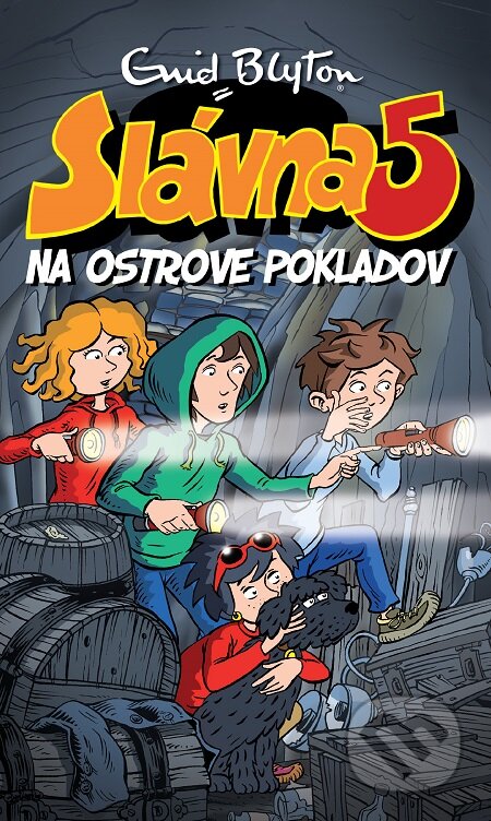 E-kniha: Slávna päťka na ostrove pokladov (Enid Blyton)