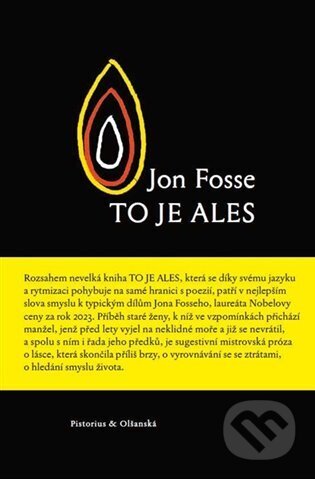 Kniha: To je Ales (Jon Fosse)
