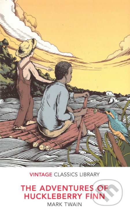 Kniha: Adventures of Huckleberry Finn (Mark Twain)