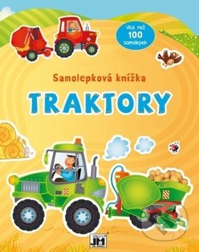 Kniha: Samolepková knížka Traktory (Jiří Models)