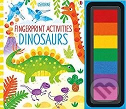 Kniha: Fingerprint Activities: Dinosaurs (Fiona Watt)