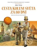 Kniha: Cesta kolem světa za 80 dní (Jules Verne)
